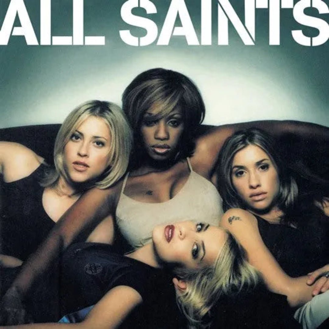 All Saints - All Saints LP cover with black vinyl and minimalist photo artwork