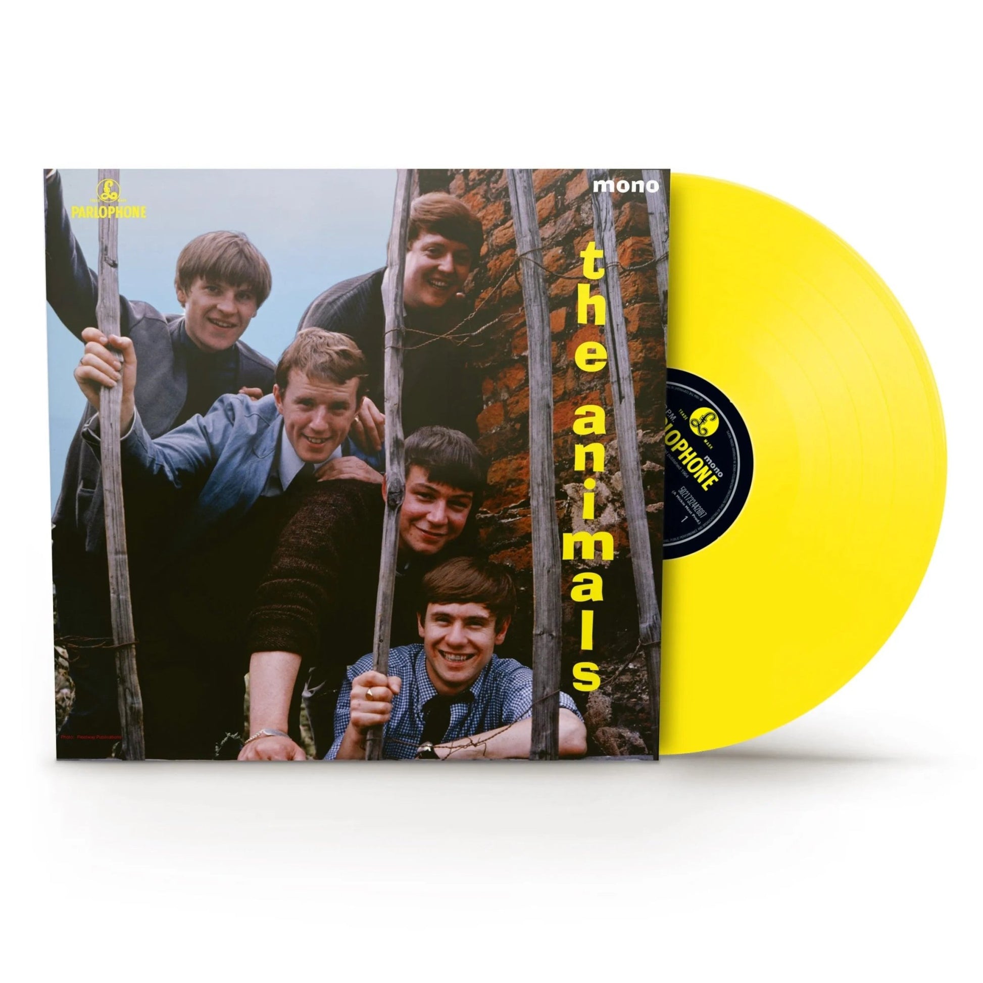 The Animals debut album anniversary LP featuring gritty blues rock performances
