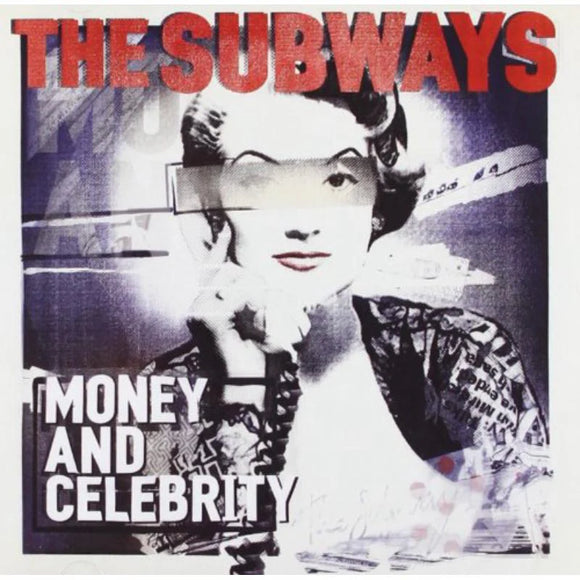 The Subways - Money And Celebrity (COOKLP549) LP Red & White Split Vinyl