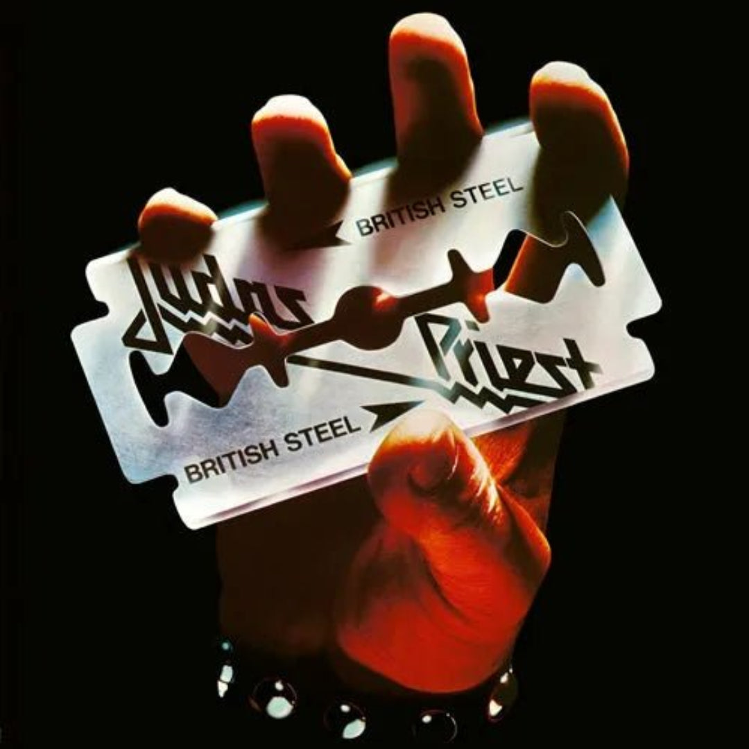 Judas Priest British Steel LP black white splatter vinyl heavy metal classic sound
