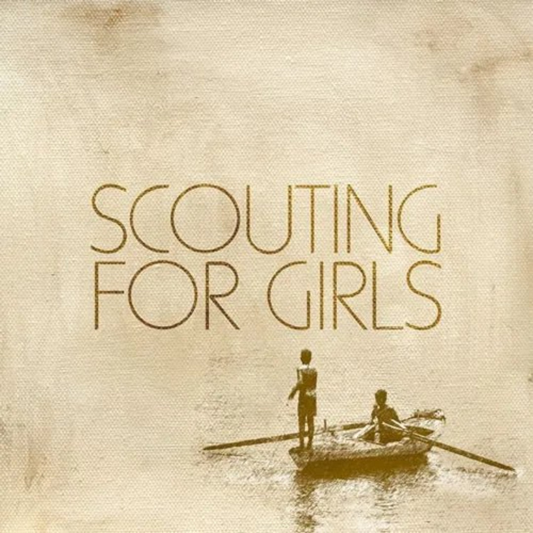 Scouting For Girls debut LP orange black marbled vinyl with upbeat pop rock sound
