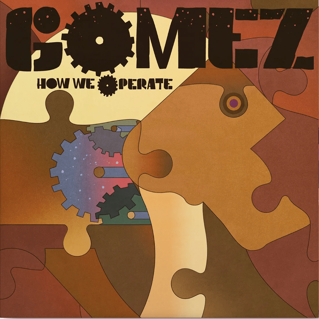 Gomez - How We Operate  2 LP Set Transparent Vinyl