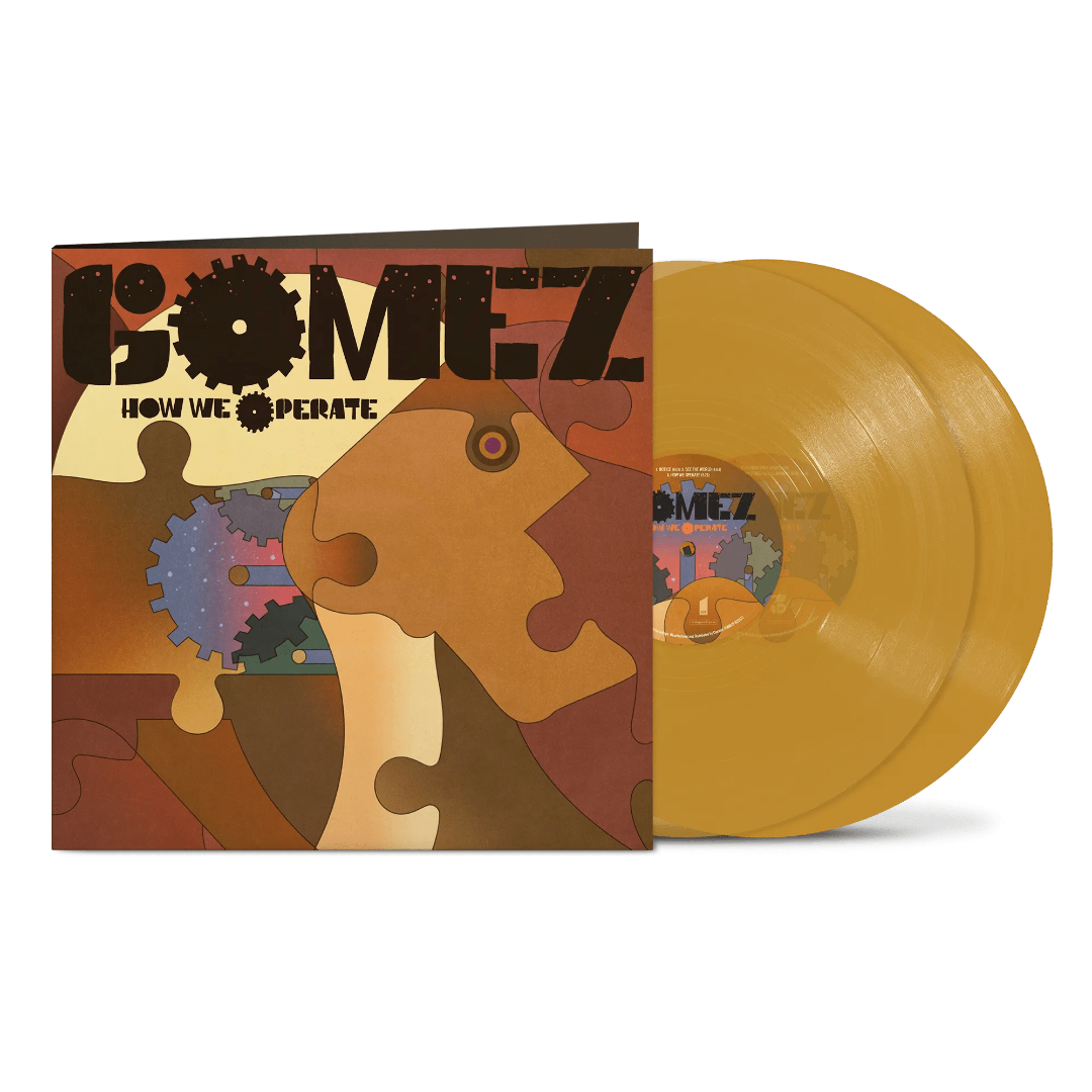 How We Operate 2 LP set by Gomez featuring atmospheric indie rock production style
