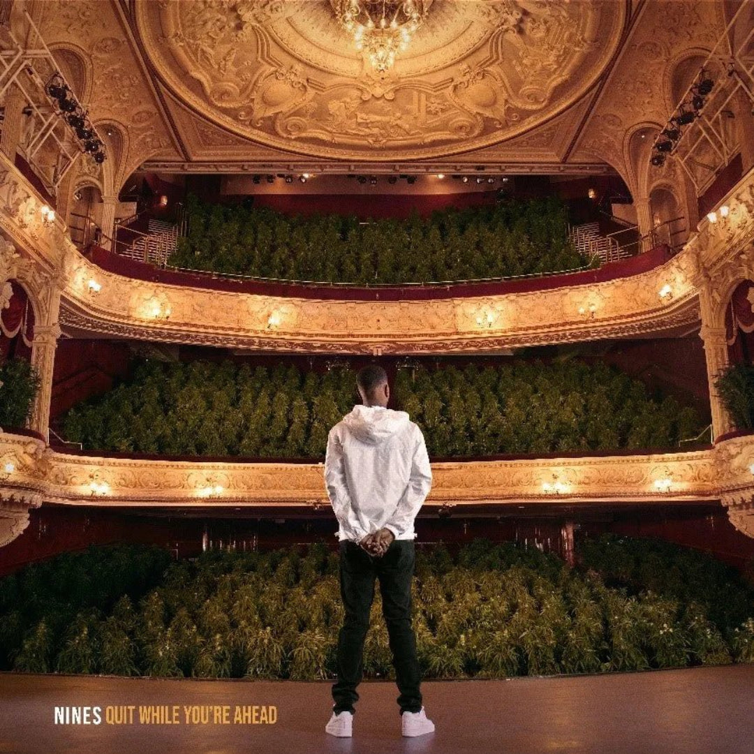 Nines Quit While You're Ahead CD featuring UK rap storytelling and smooth beats
