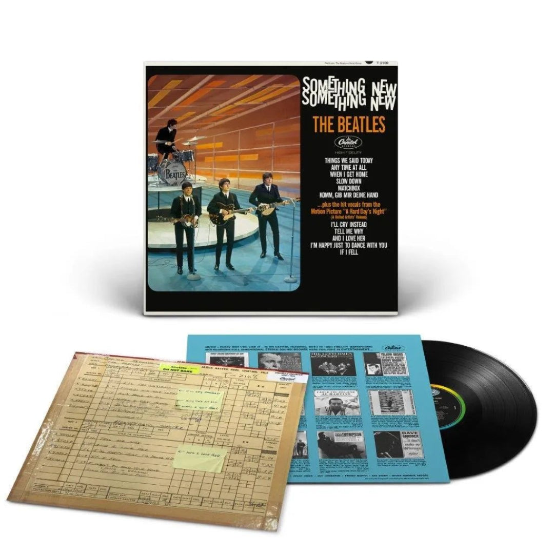 Vintage Beatles Something New LP showcasing energetic early era recordings sound!!!?
