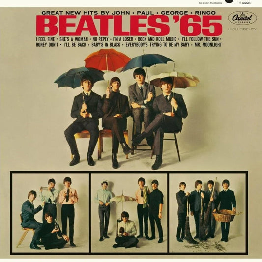 The Beatles Beatles 65 LP featuring classic 1960s pop rock and rich harmonies
