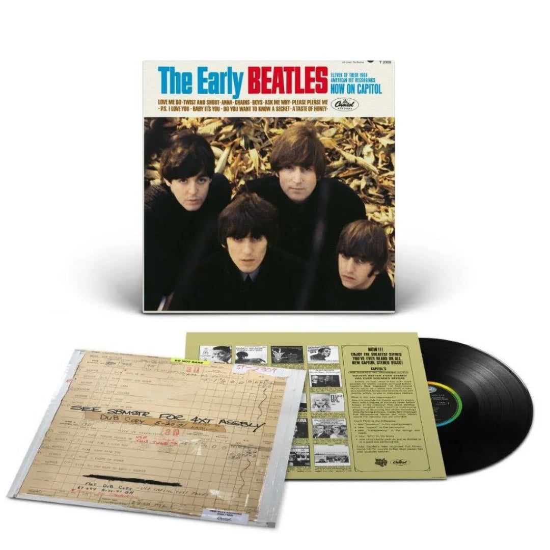 Vintage Beatles sound captured on The Early Beatles LP vinyl release collection

