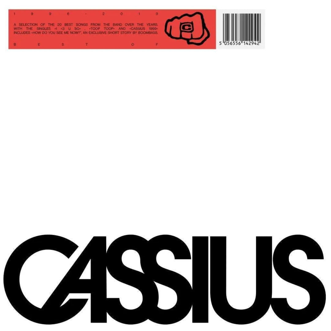 Cassius Best Of 1996 to 2019 2 LP set featuring classic French house anthems
