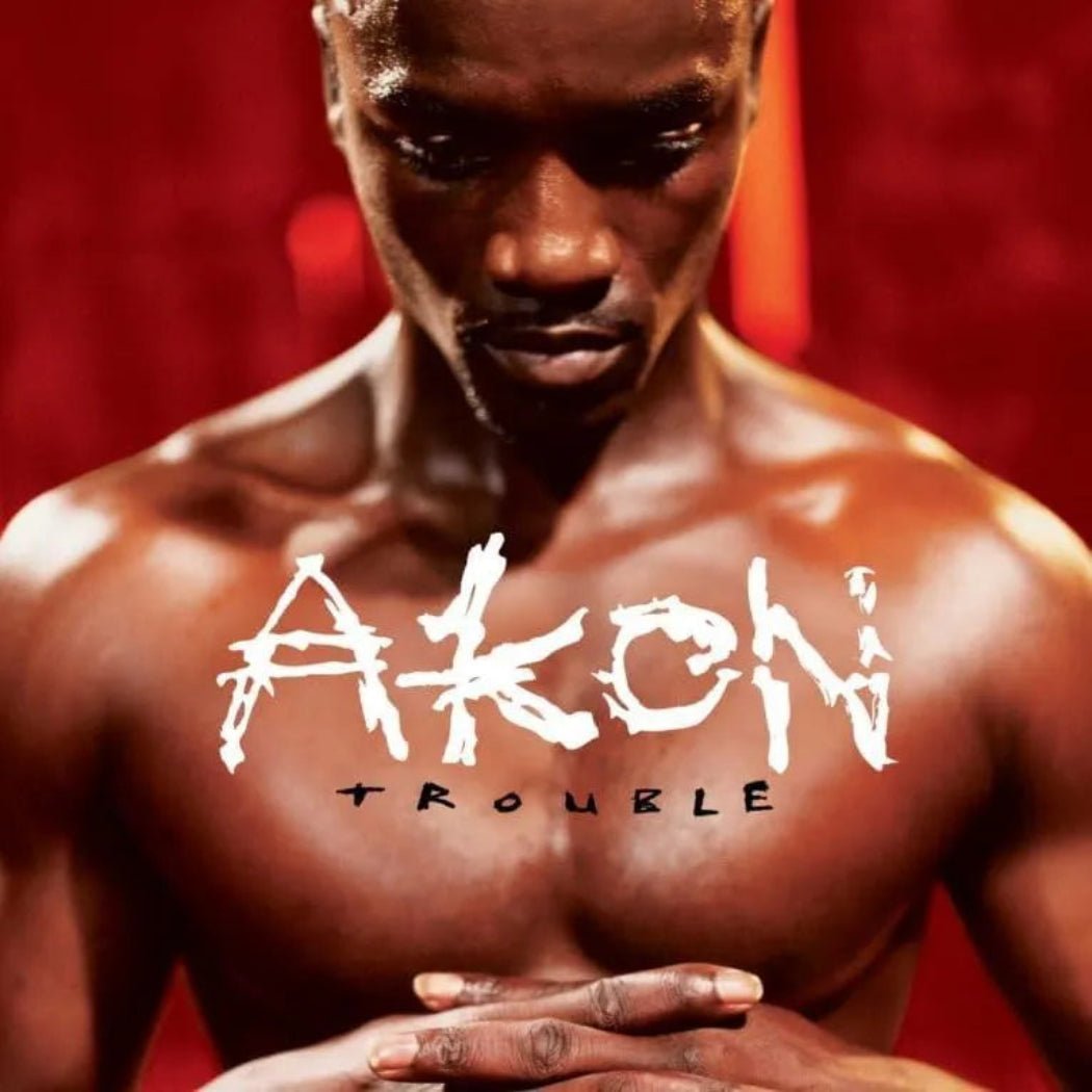 Akon Trouble 20th anniversary vinyl LP featuring Lonely, Bananza, Locked Up