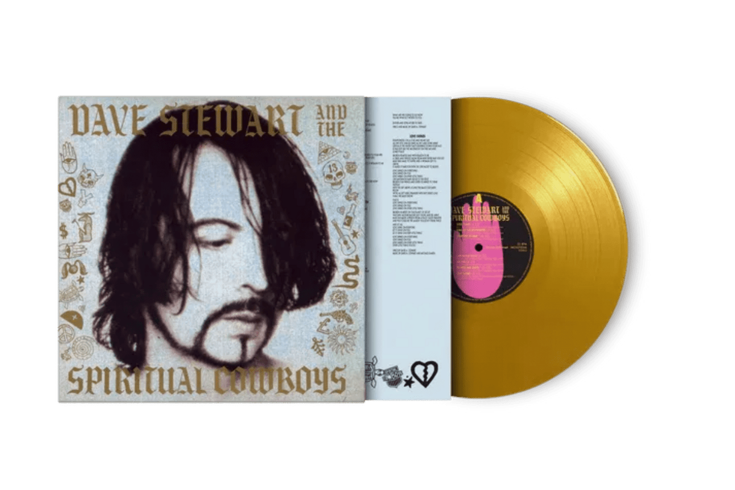 Dave Stewart’s post-Eurythmics band album with full lyric insert


