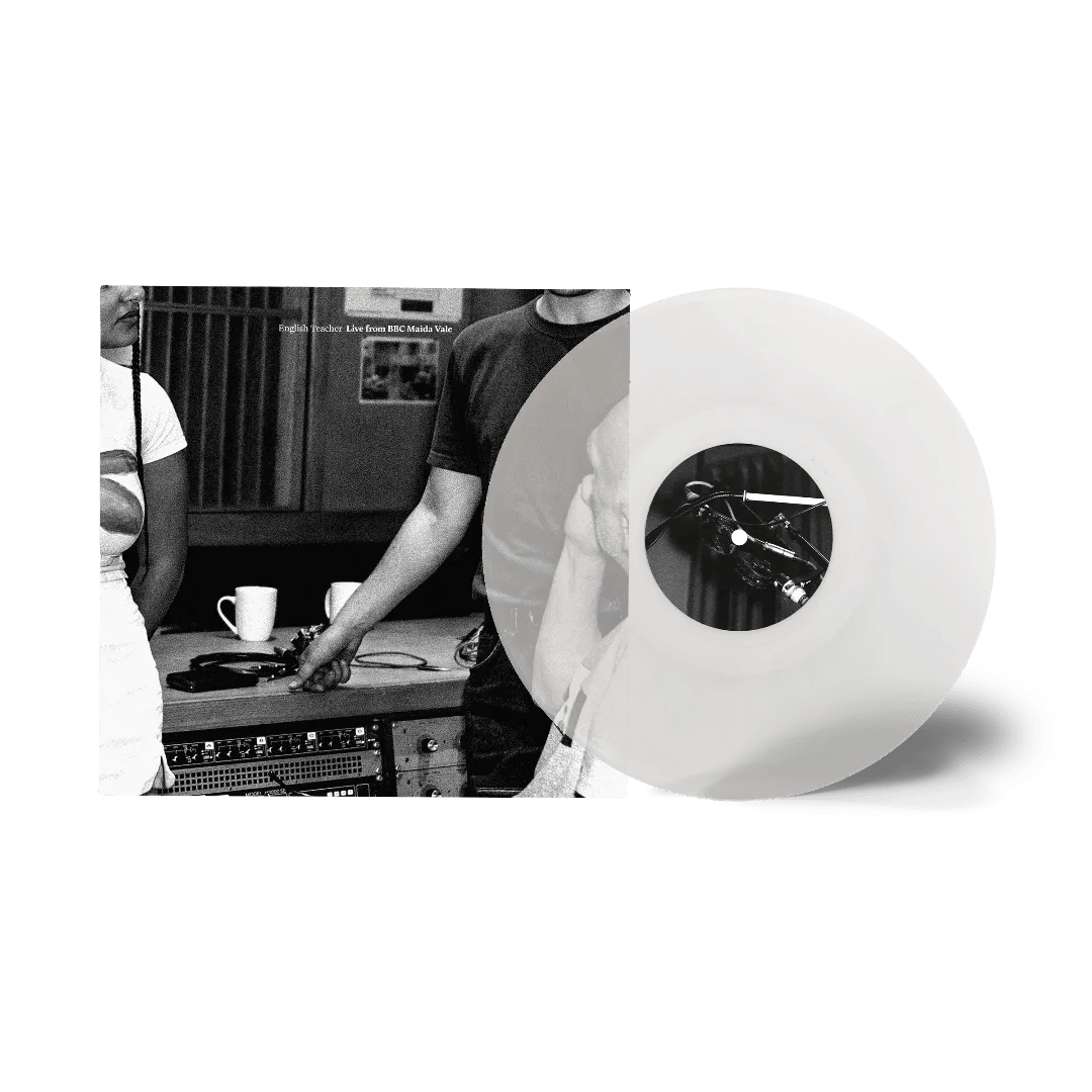 Live From BBC Maida Vale Studios English Teacher 10 inch vinyl sleeve design