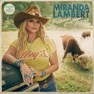 Miranda Lambert - Postcards From Texas (6802035) 2 LP Set Sea Blue Vinyl