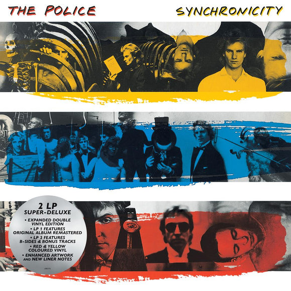 The Police - Synchronicity (5582172) 2 LP Set Red & Yellow Vinyl