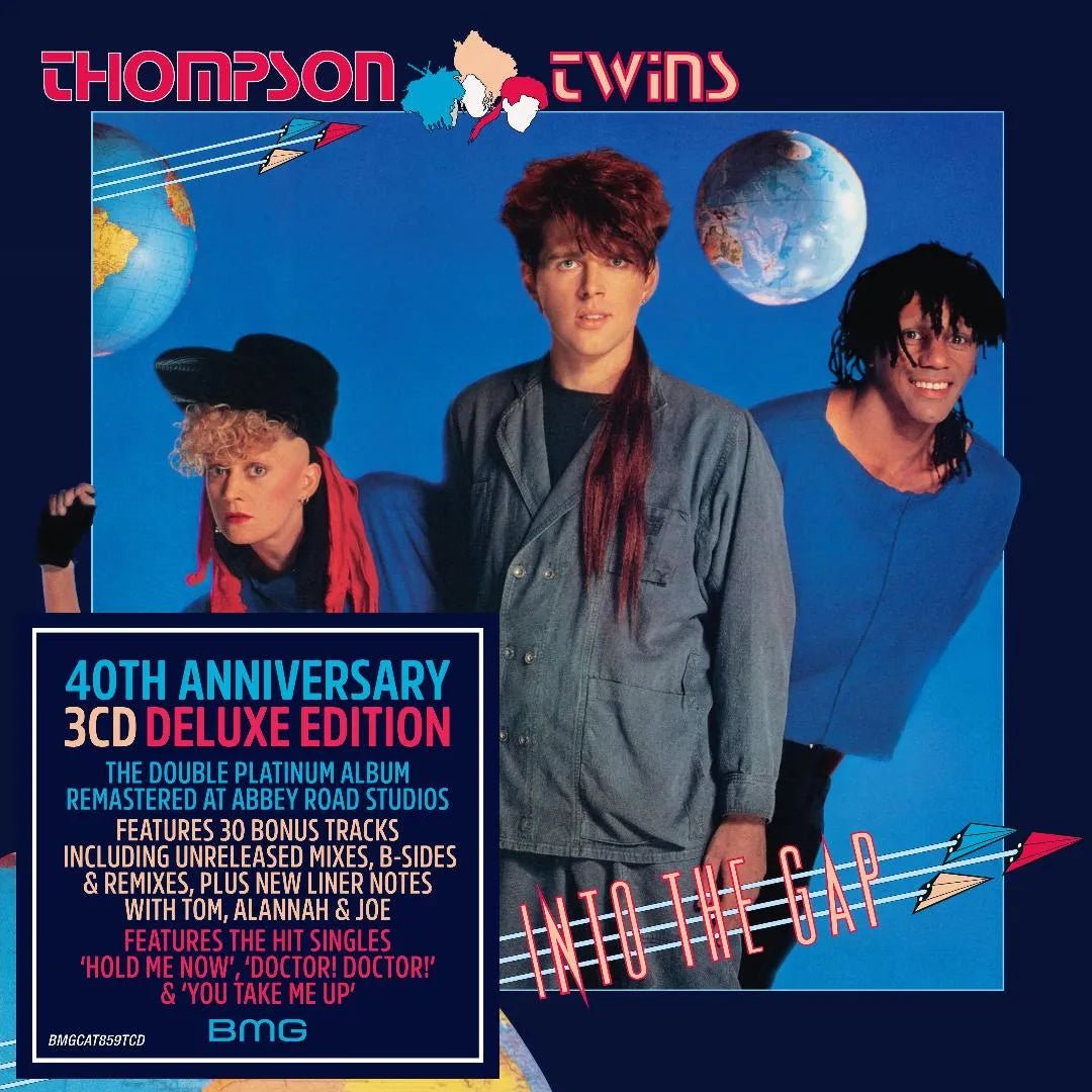 Thompson Twins Into the Gap Deluxe 3 CD set pop album box cover
