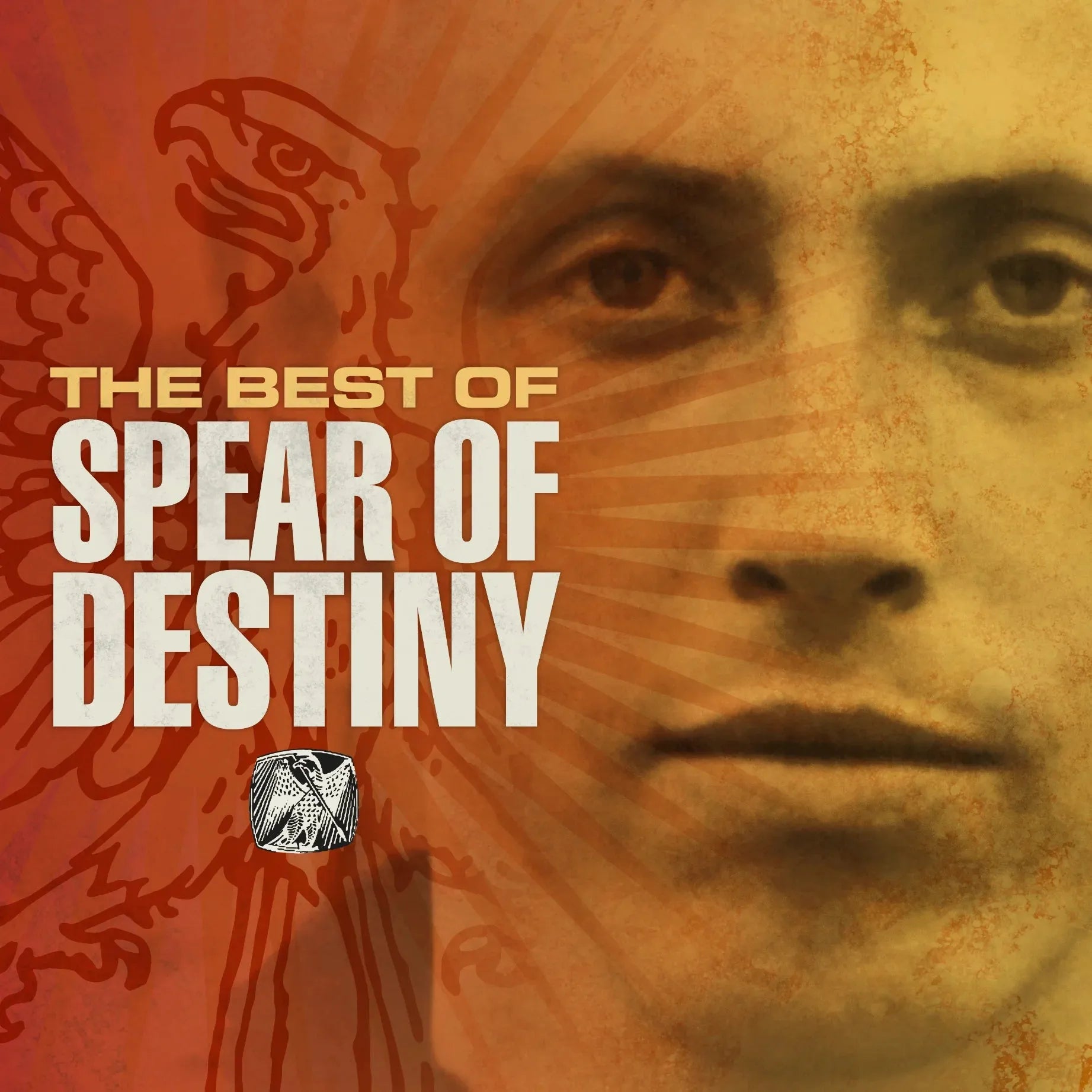 The Best Of Spear Of Destiny 20th anniversary vinyl featuring crystal clear and black marbled vinyl.