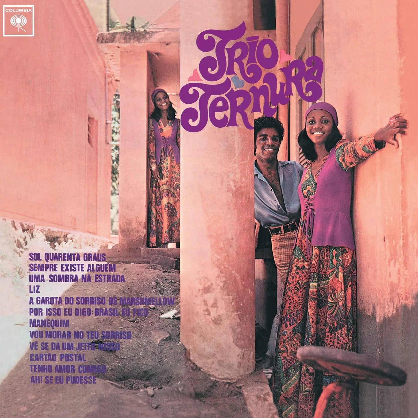 Trio Ternura Brazilian soul and funk album on translucent green vinyl, limited 500 copies
