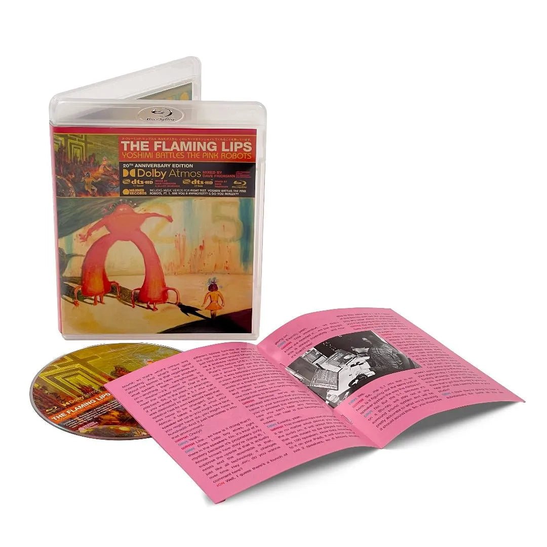 Yoshimi Battles the Pink Robots Blu-ray audio Flaming Lips record sleeve