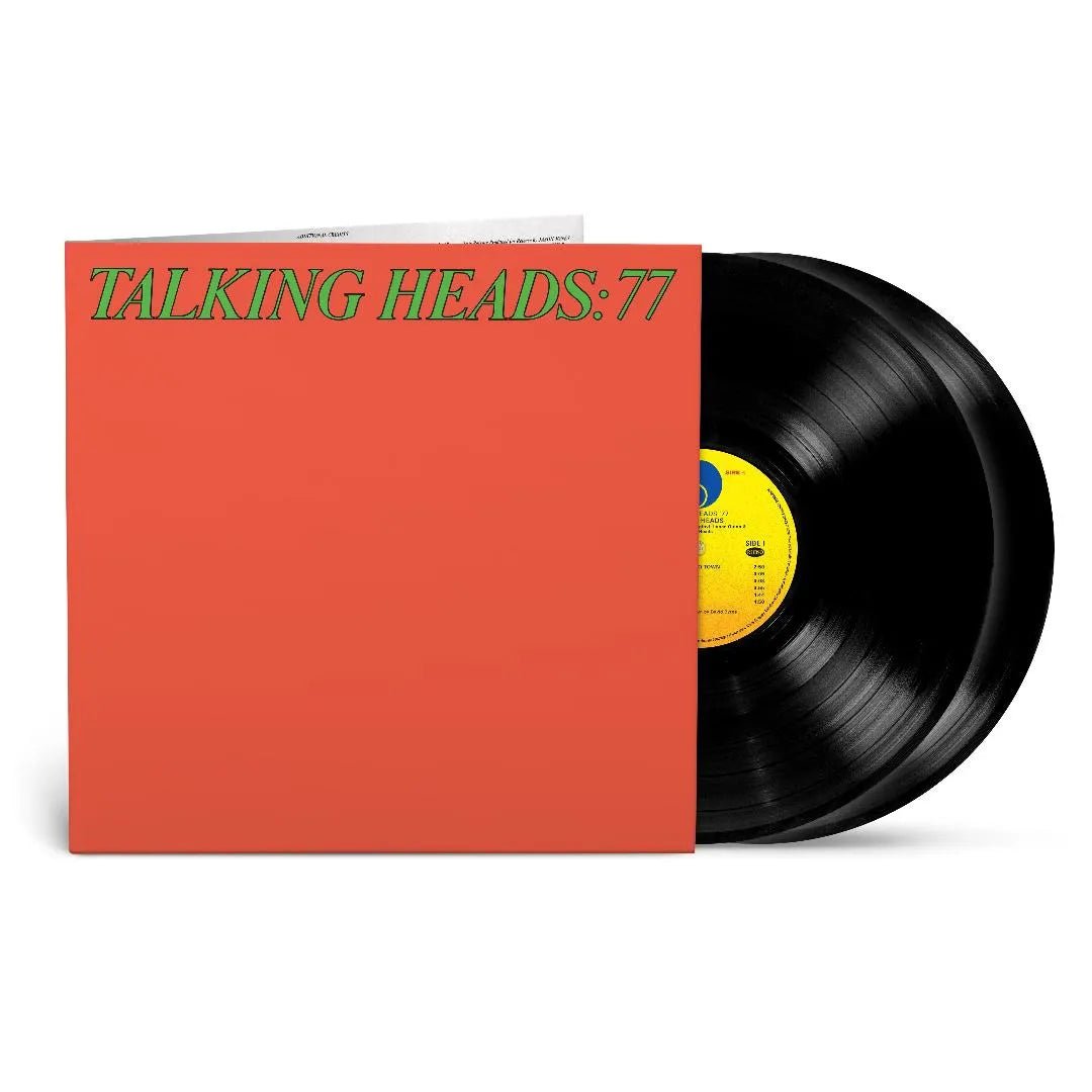 Talking Heads: 77 double LP post punk vinyl record sleeve
