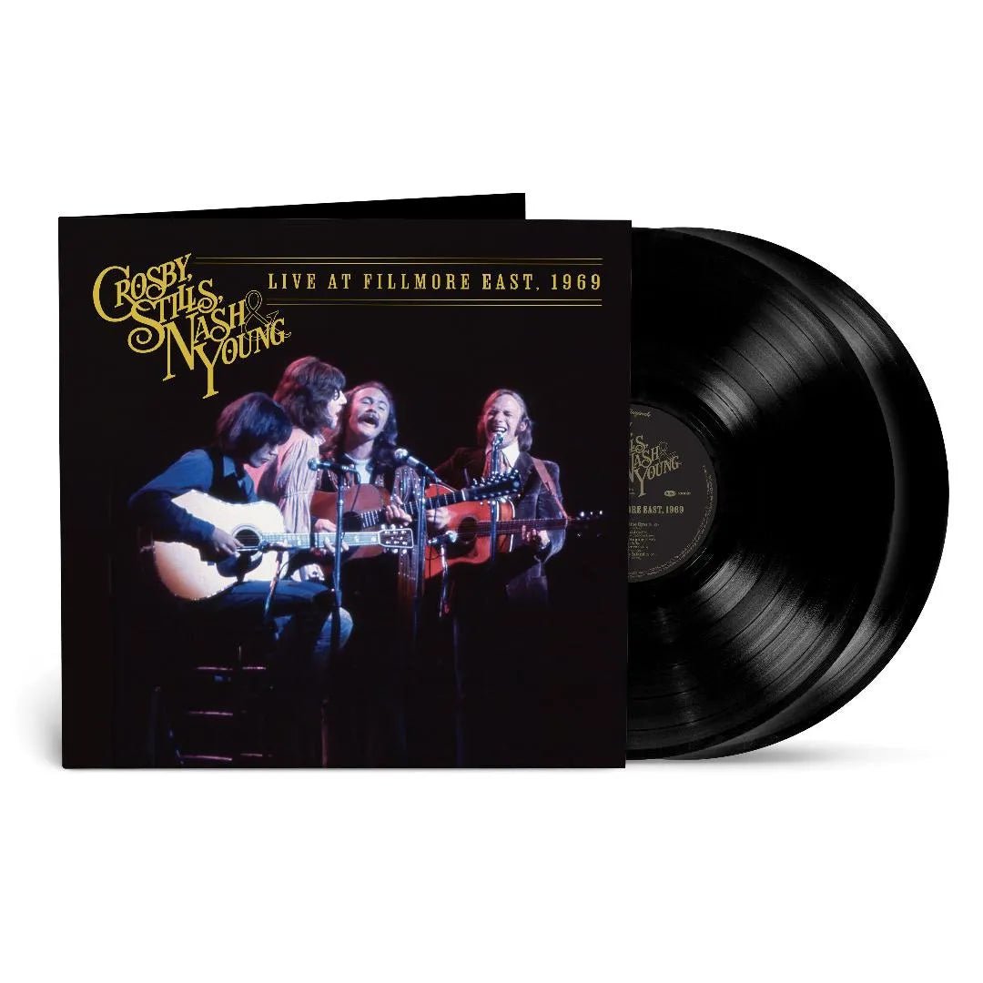 Live At Fillmore East 1969 CSNY double vinyl live album cover artwork
