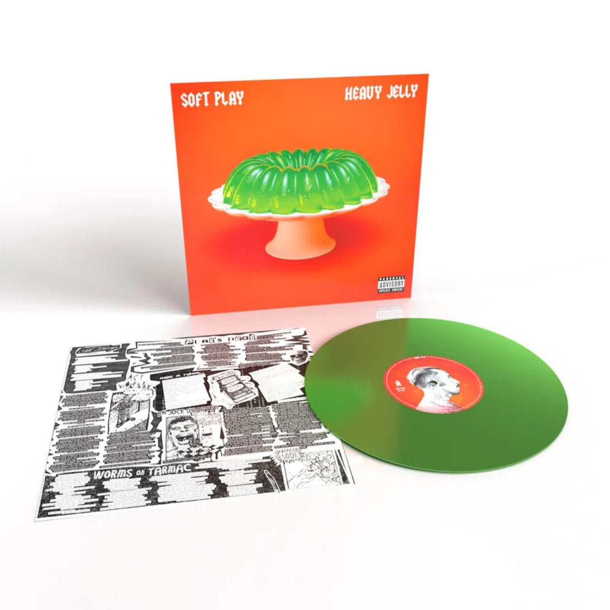 Soft Play Heavy Jelly LP vinyl record and sleeve packaging