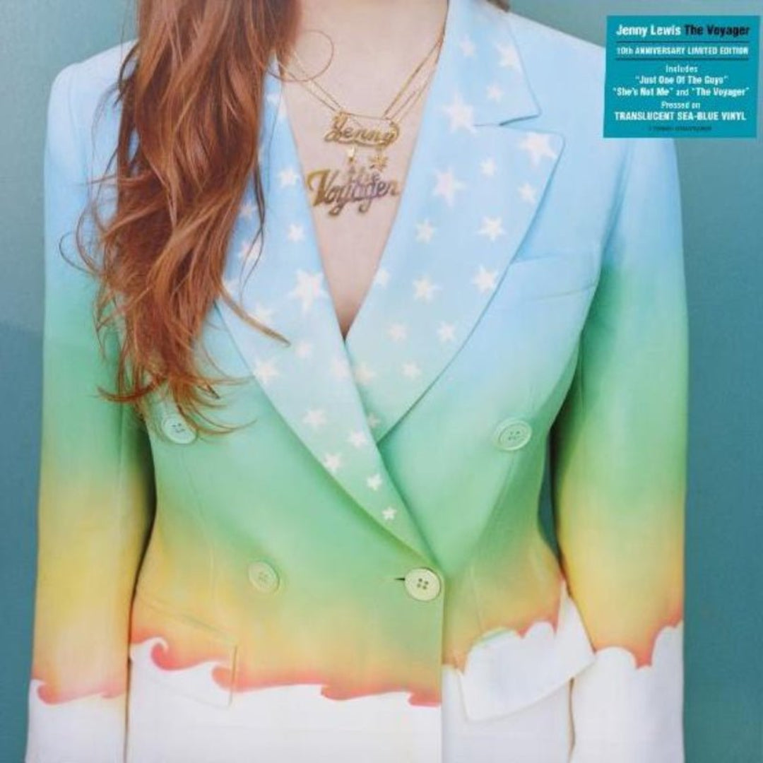 Jenny Lewis The Voyager LP sea blue vinyl record artwork