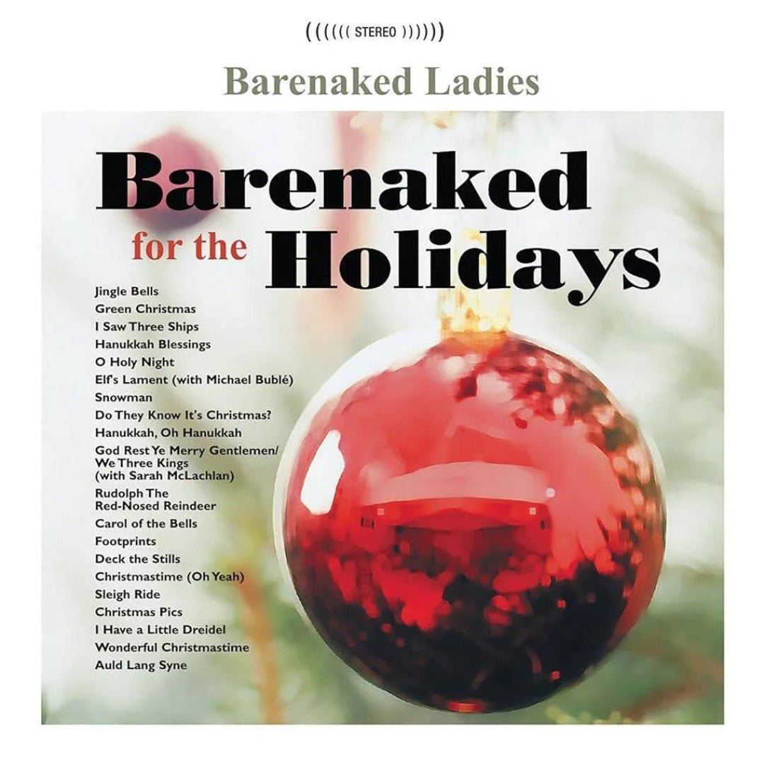 Barenaked Ladies Barenaked For The Holidays LP vinyl artwork