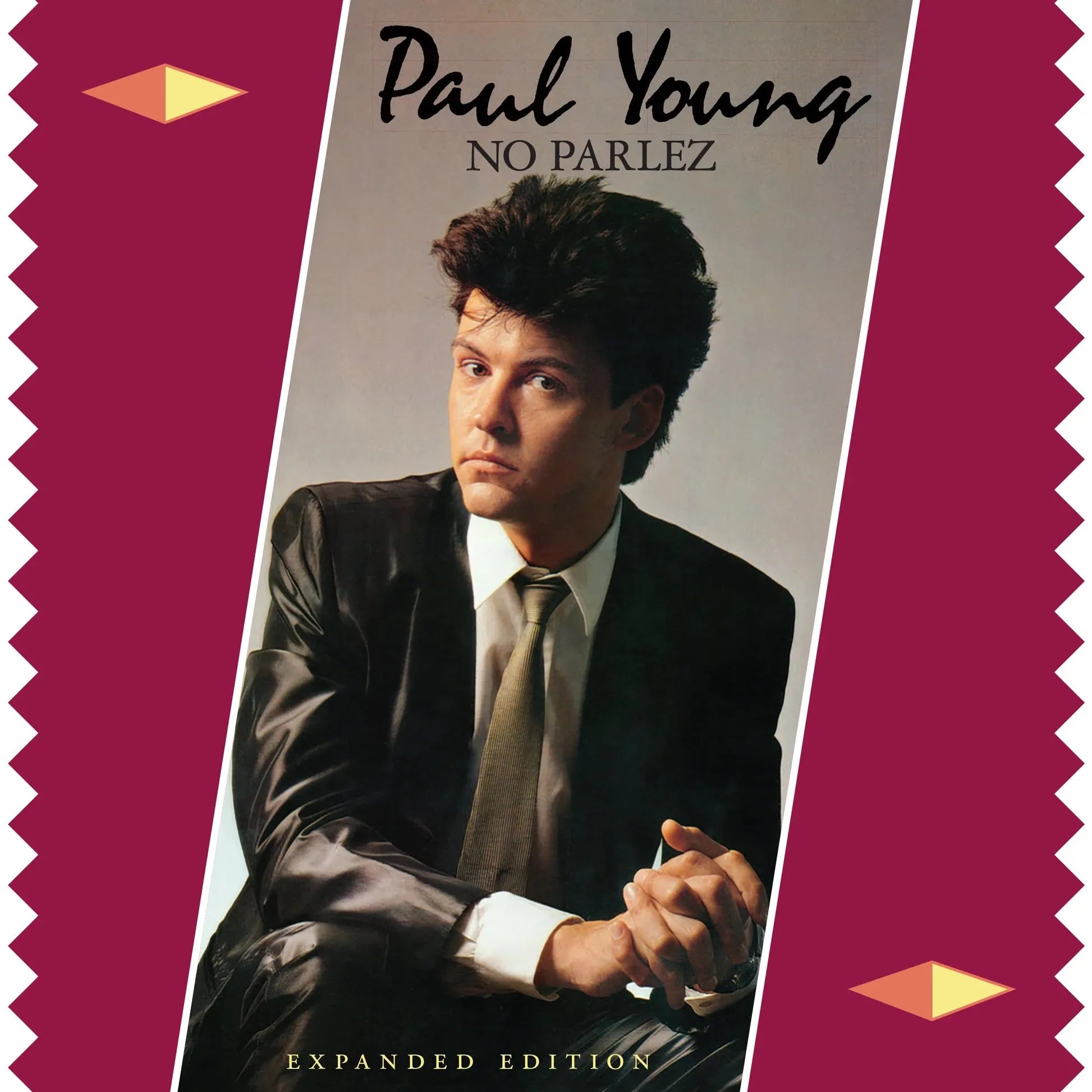 Paul Young No Parlez expanded edition vinyl with clear pressing and booklet