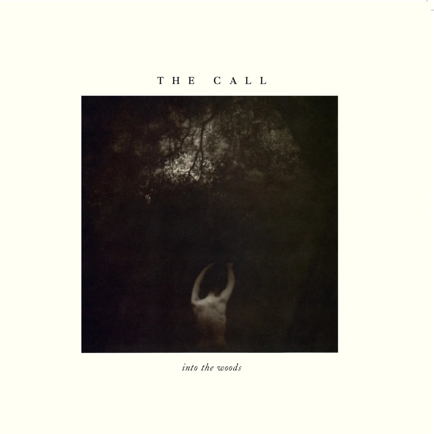 The Call Into The Woods album cover on limited edition white vinyl

