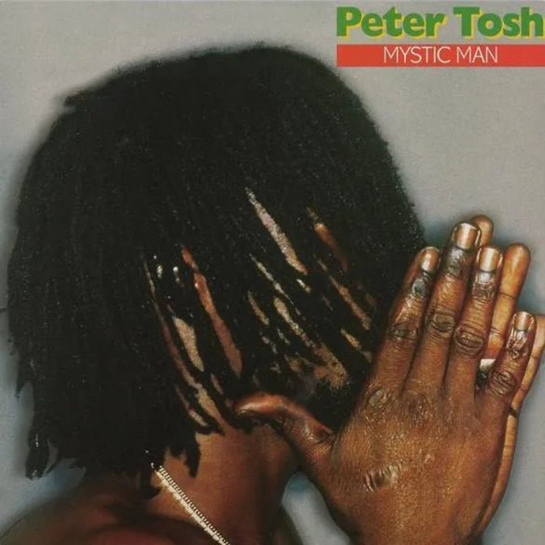 Peter Tosh Mystic Man LP green vinyl reggae album cover artwork