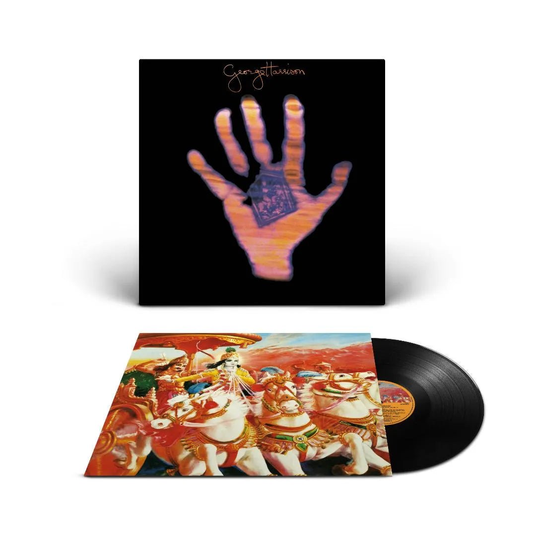 Living In The Material World George Harrison LP anniversary edition cover