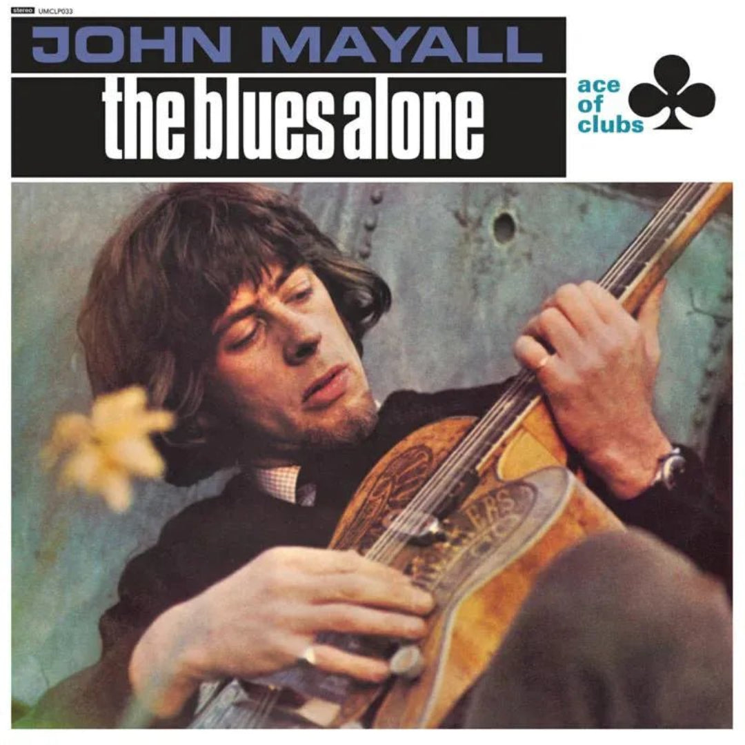 John Mayall The Blues Alone LP blues rock vinyl album cover