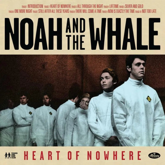 Noah And The Whale Heart Of Nowhere LP indie pop vinyl album cover