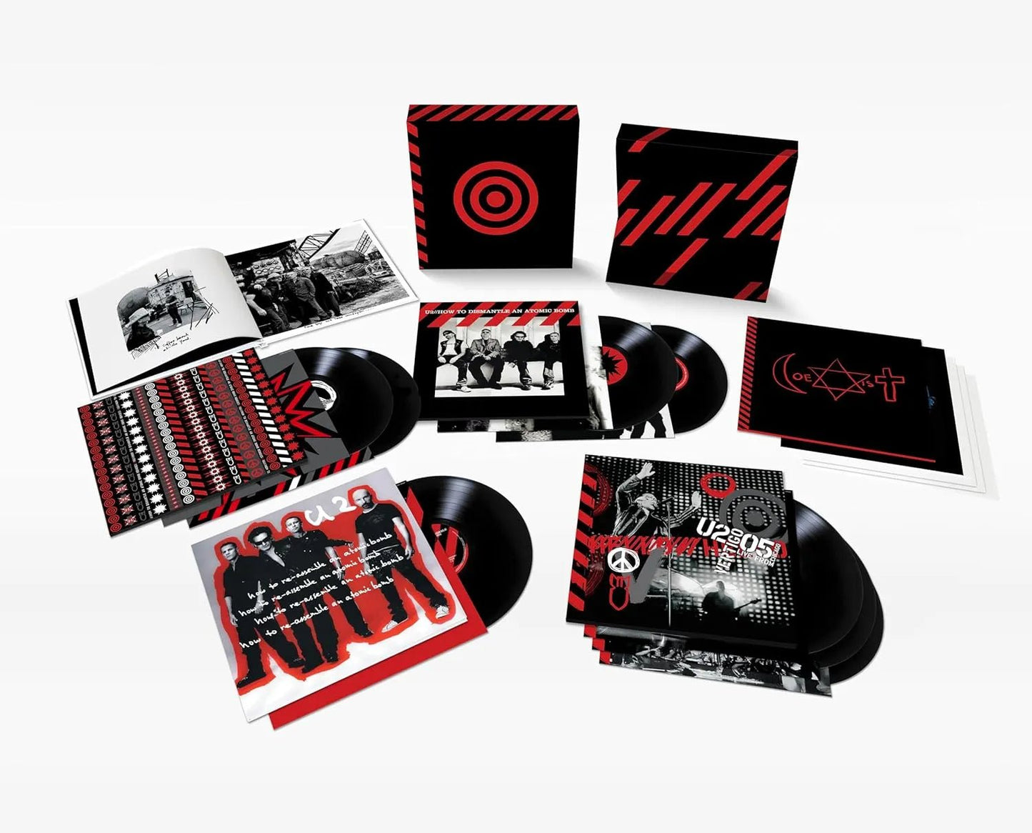 U2 8 LP super deluxe Atomic Bomb anniversary collector vinyl box edition