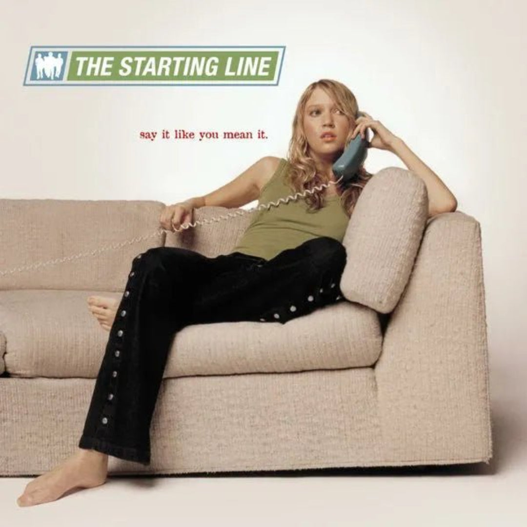 The Starting Line Say It Like You Mean It LP vinyl pop punk album cover