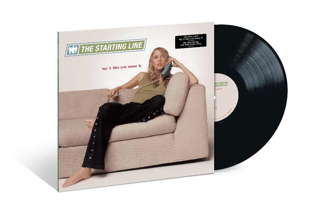 Say It Like You Mean It The Starting Line LP emo pop punk record sleeve