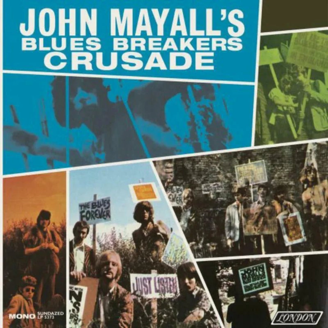 John Mayall Crusade LP vinyl blues rock album sleeve artwork 1967