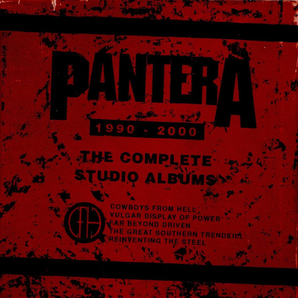 Pantera - The Complete Studio Albums 1990-2000 (08122795369) 5 CD Set