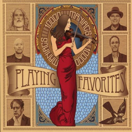 10,000 Maniacs Playing Favorites CD live greatest hits collection in full colour sleeve