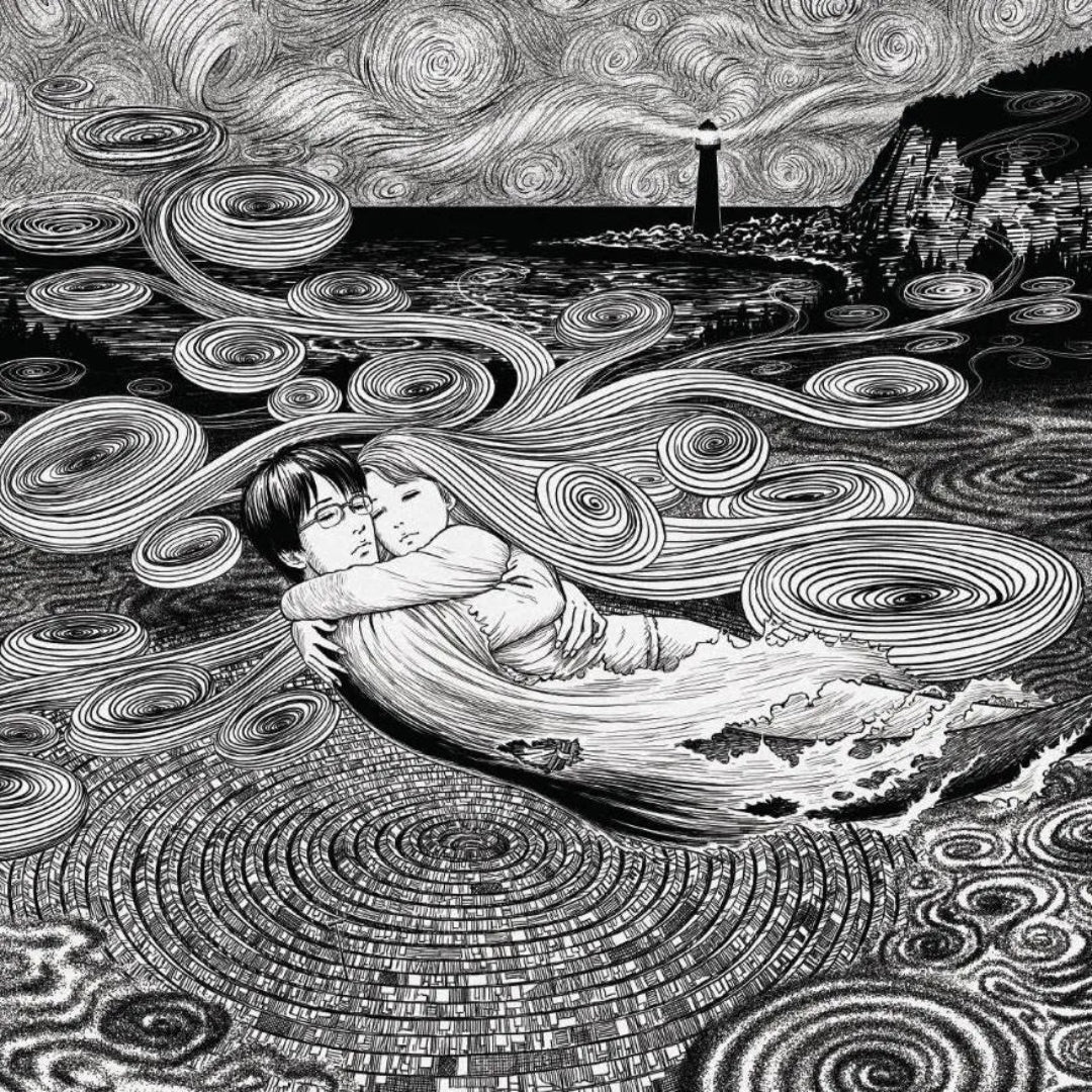 Colin Stetson Uzumaki soundtrack LP vinyl experimental horror score artwork