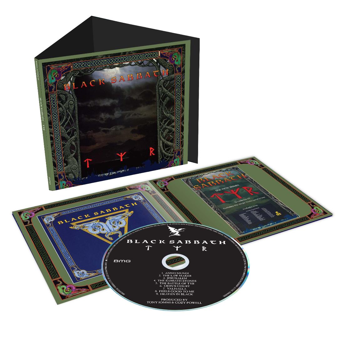 Tyr CD by Black Sabbath powerful riffs and symphonic metal sound album