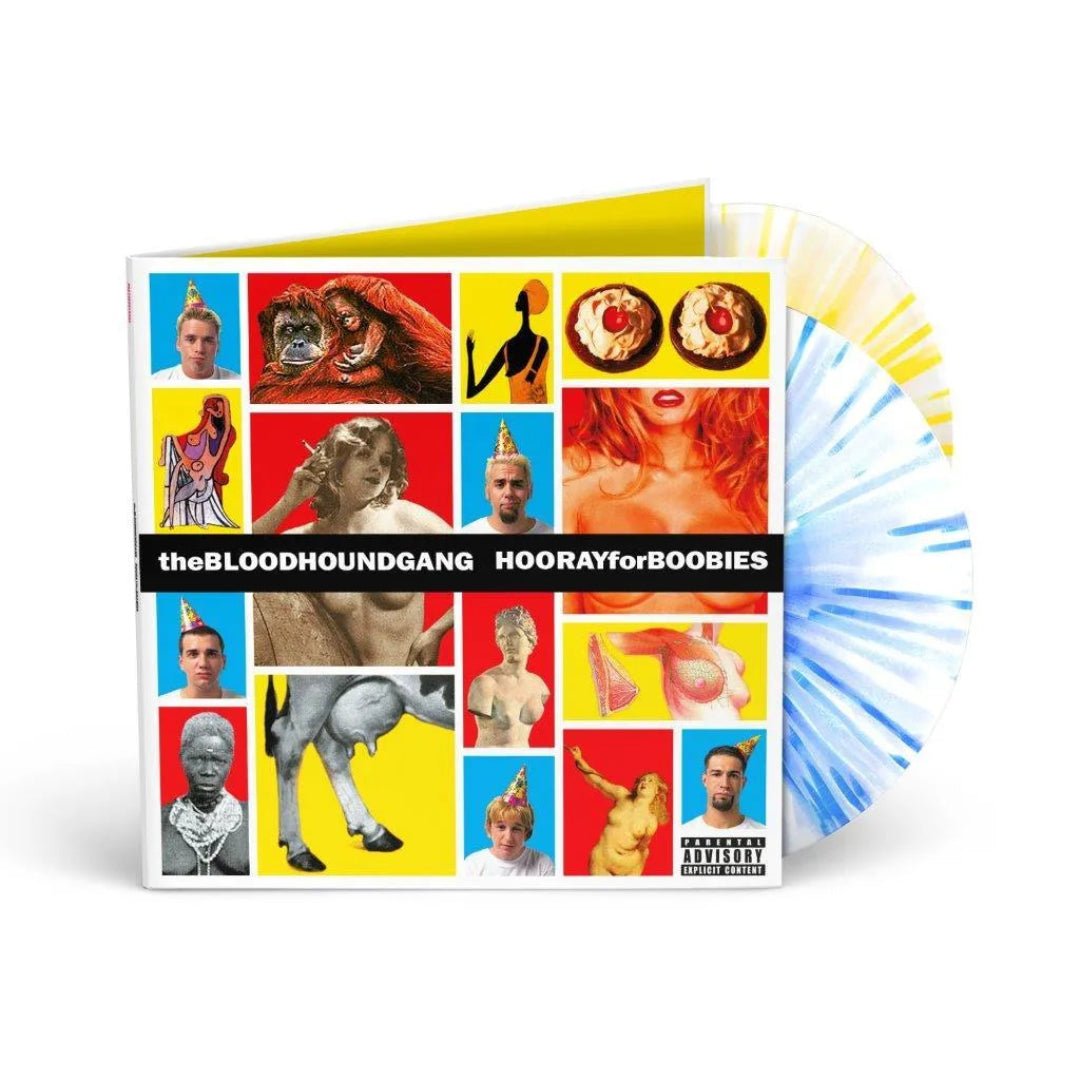 Hooray For Boobies vinyl by Bloodhound Gang splatter-coloured edition