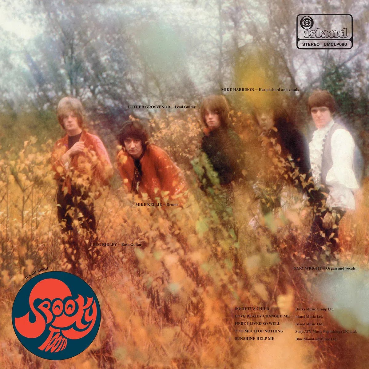 Spooky Tooth Its All About LP classic British rock blues organ driven album