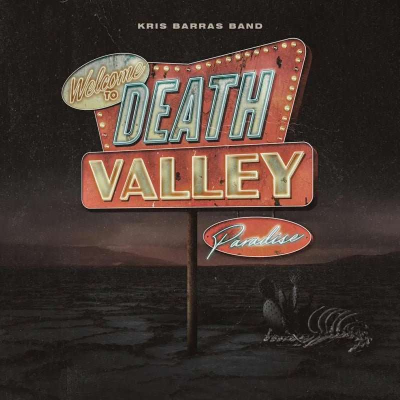 Kris Barras Band Death Valley Paradise CD modern blues rock album artwork