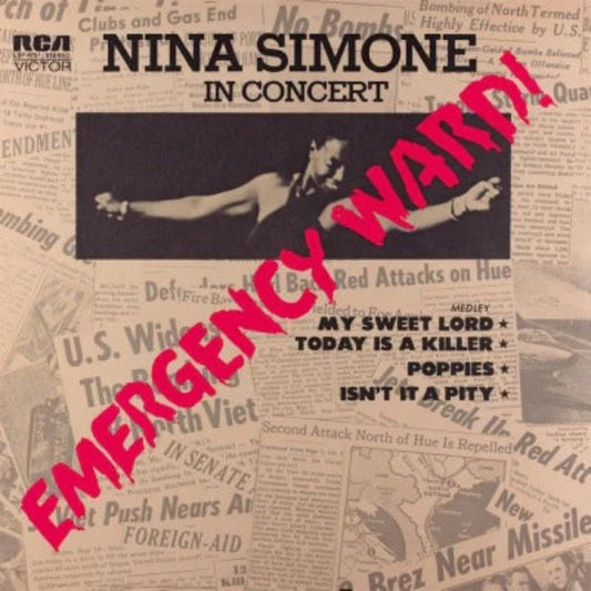 Nina Simone Emergency Ward vinyl LP sleeve front cover classic jazz soul album art