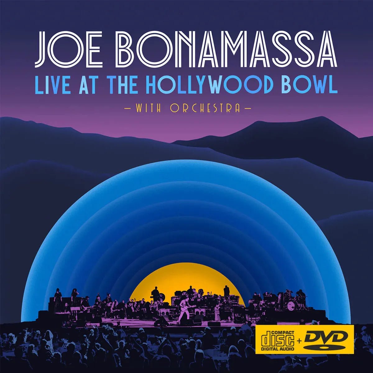 Joe Bonamassa Live At The Hollywood Bowl CD DVD with orchestra performance