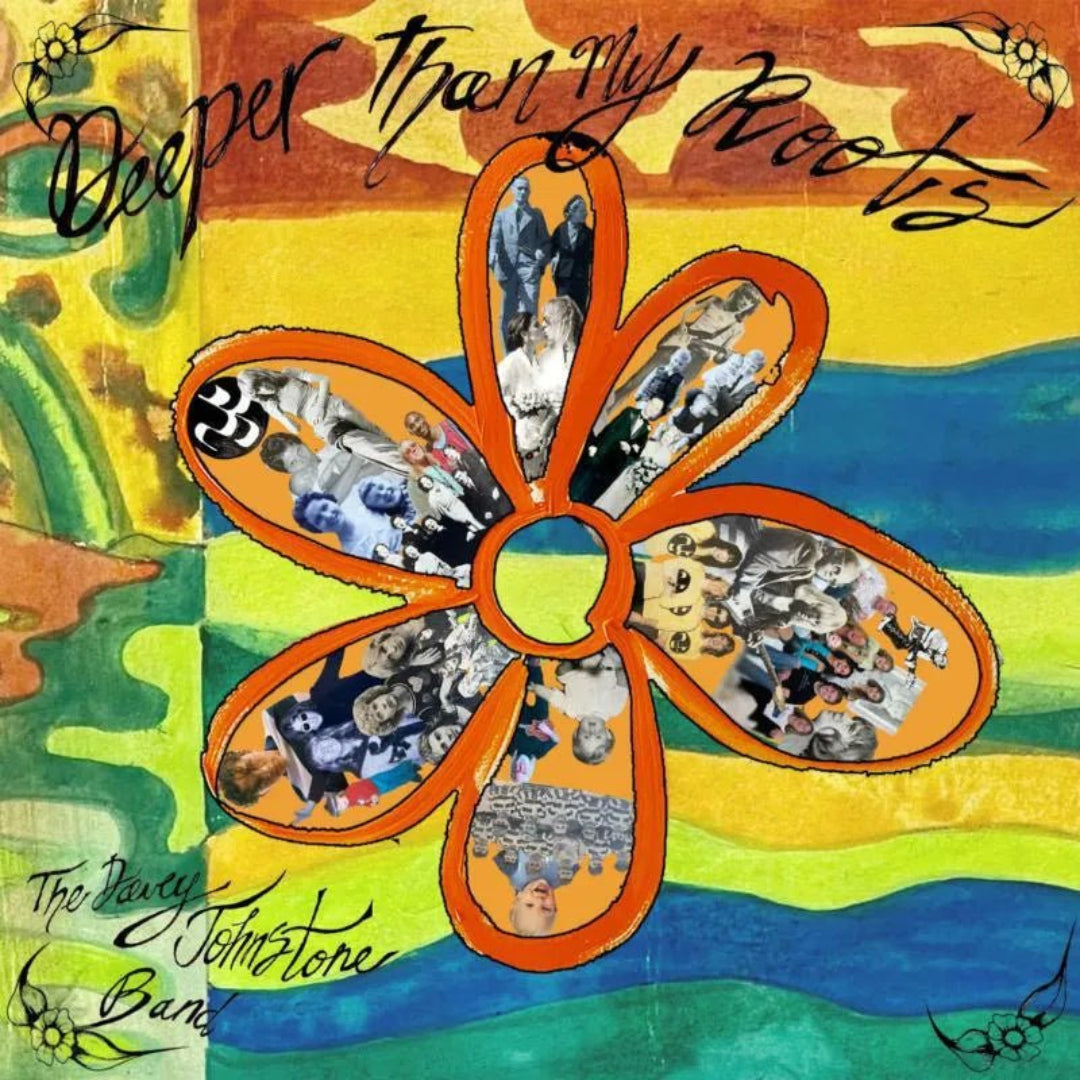 Davey Johnstone Band Deeper Than My Roots CD with Americana rock style artwork