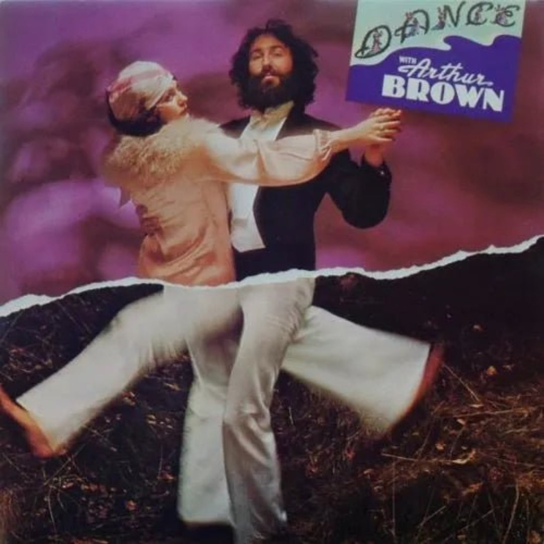 Arthur Brown Dance CD album cover featuring theatrical rock legend artwork