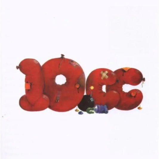10cc self titled CD album cover British rock debut artwork