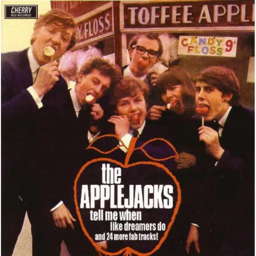 The Applejacks self titled CD album cover British beat group artwork