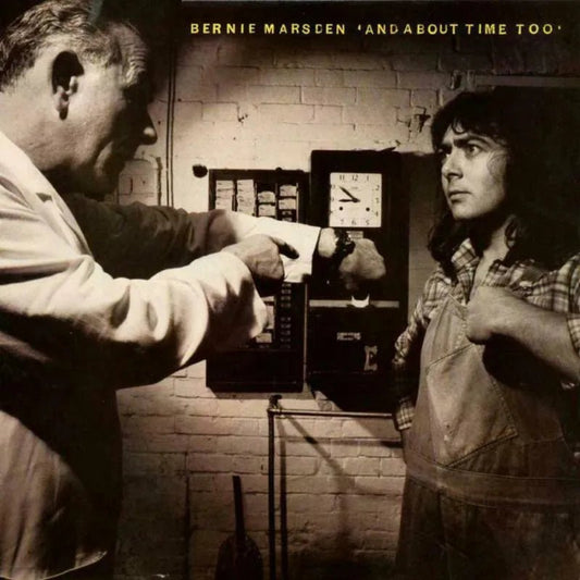 Bernie Marsden And About Time Too CD album cover blues rock artwork